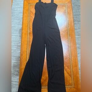 Forever 21 Black Wide Leg Jumpsuit